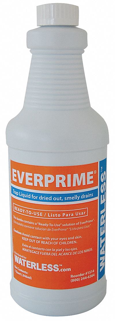 Drain Cleaner: Bottle, 32 oz, Liquid, Floral