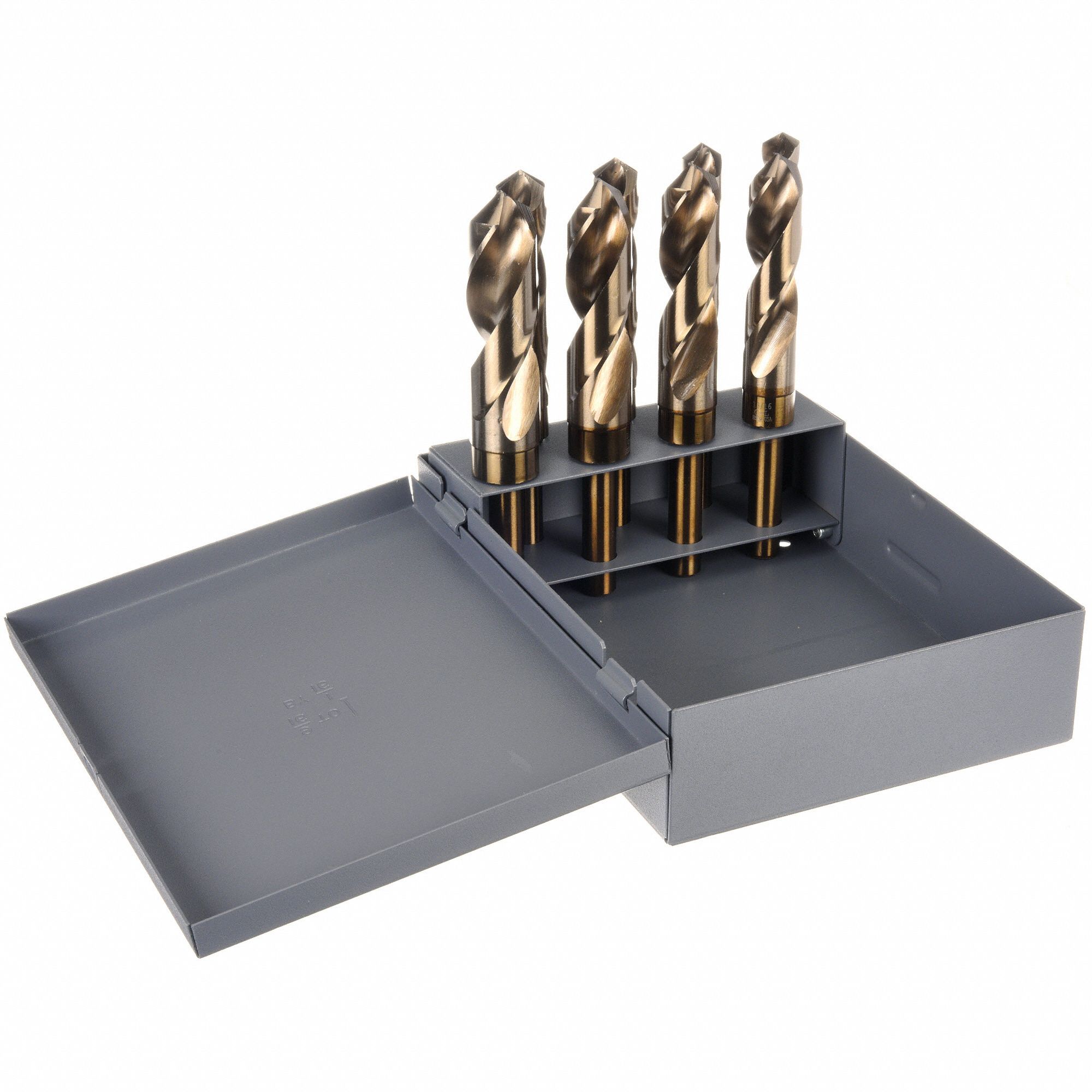 CHICAGOLATROBE Reduced Shank Drill Bit Set 9/16 in Smallest Drill Bit