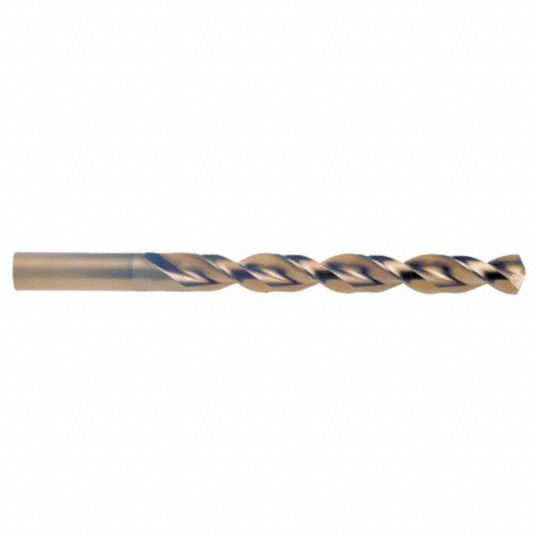 CLEVELAND Jobber Length Drill Bit 35 Drill Bit Size, 1 1/2 in Flute
