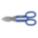 TINNERS SNIP, STRAIGHT, 10 IN OVERALL L, 2 IN CUTTING L, STEEL, PLASTIC, STEEL