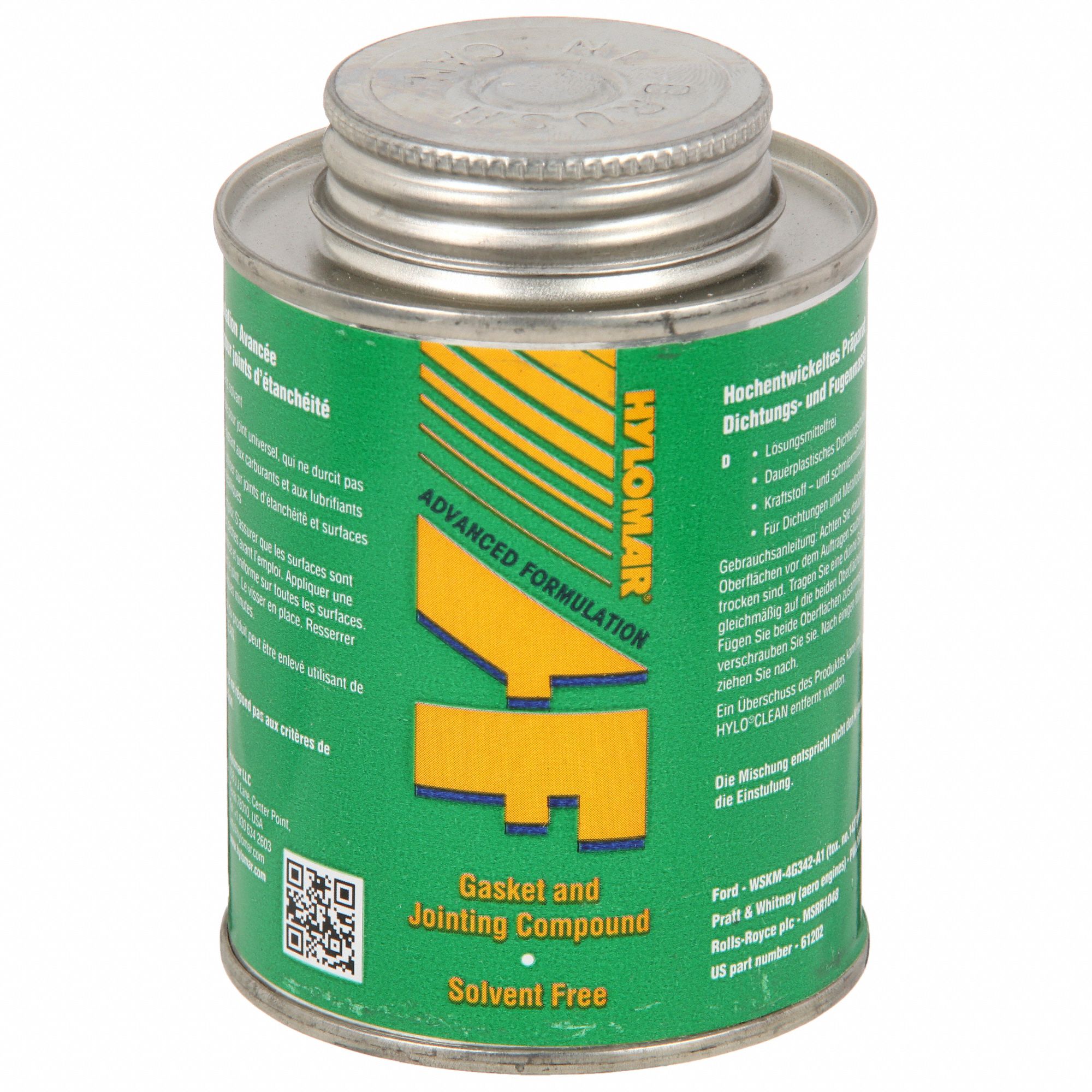 HYLOMAR, Hylomar Advanced, 8.45 fl oz, Gasket Sealant 2VUV6HUBA02 Grainger