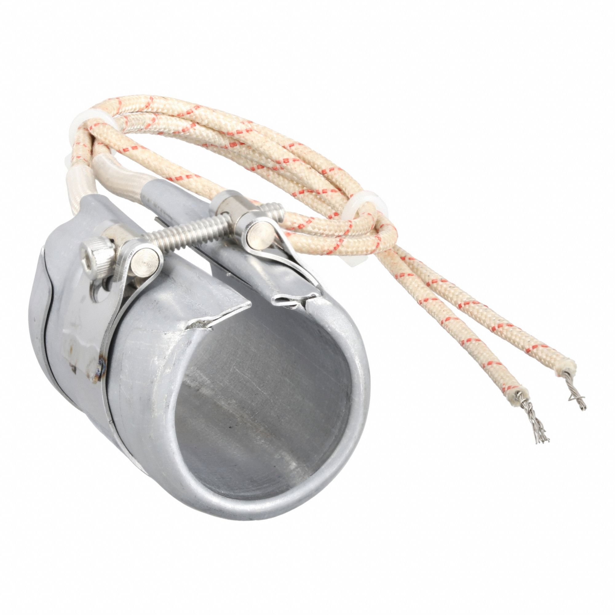 Band Heater: 120V, 250 W Watts, 2.08 A Amps, 1 in Inside Dia., 58 W/sq in Watt Density [#]
