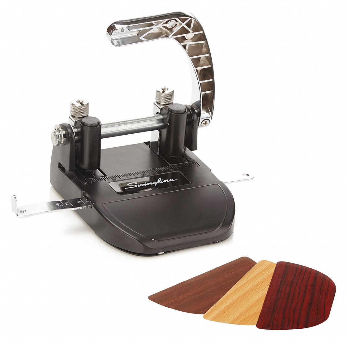 SWINGLINE HD Paper Punch, 2Hole, 40 Sheet 2VZH1A7074060F Grainger