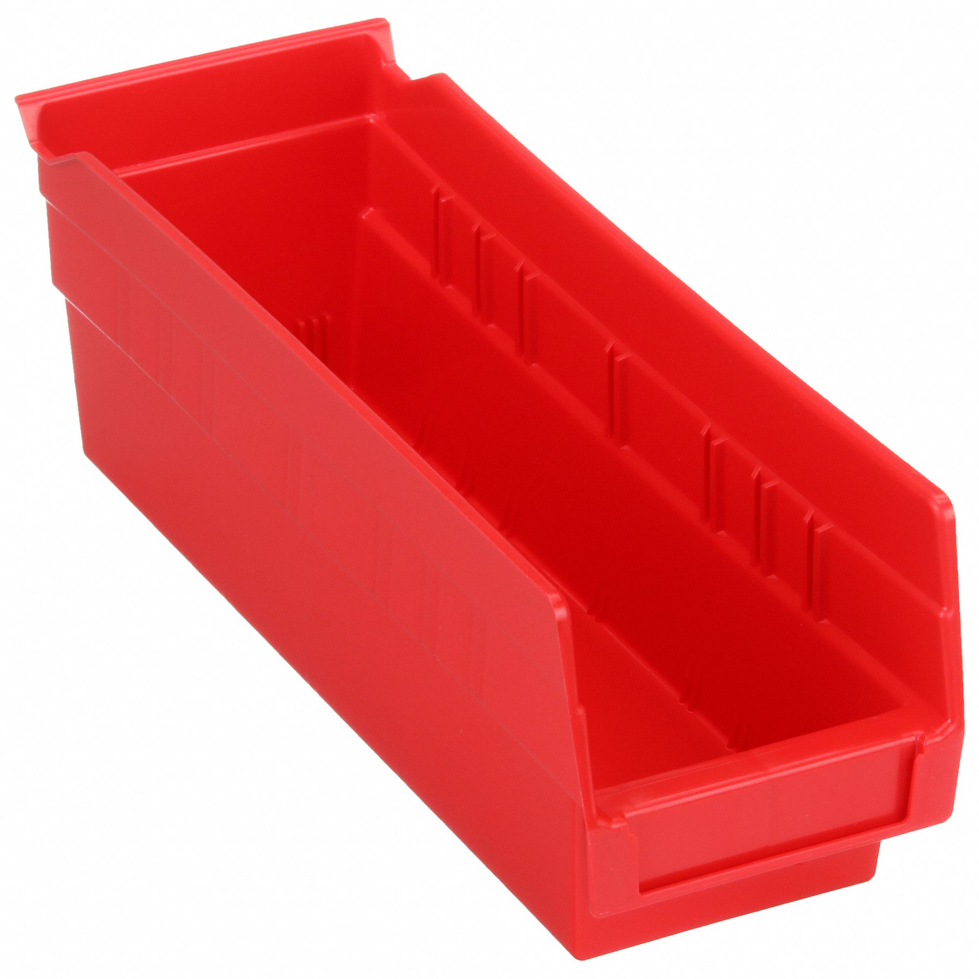 BIN SHELF 11.625 X 4.125 X 4 RED