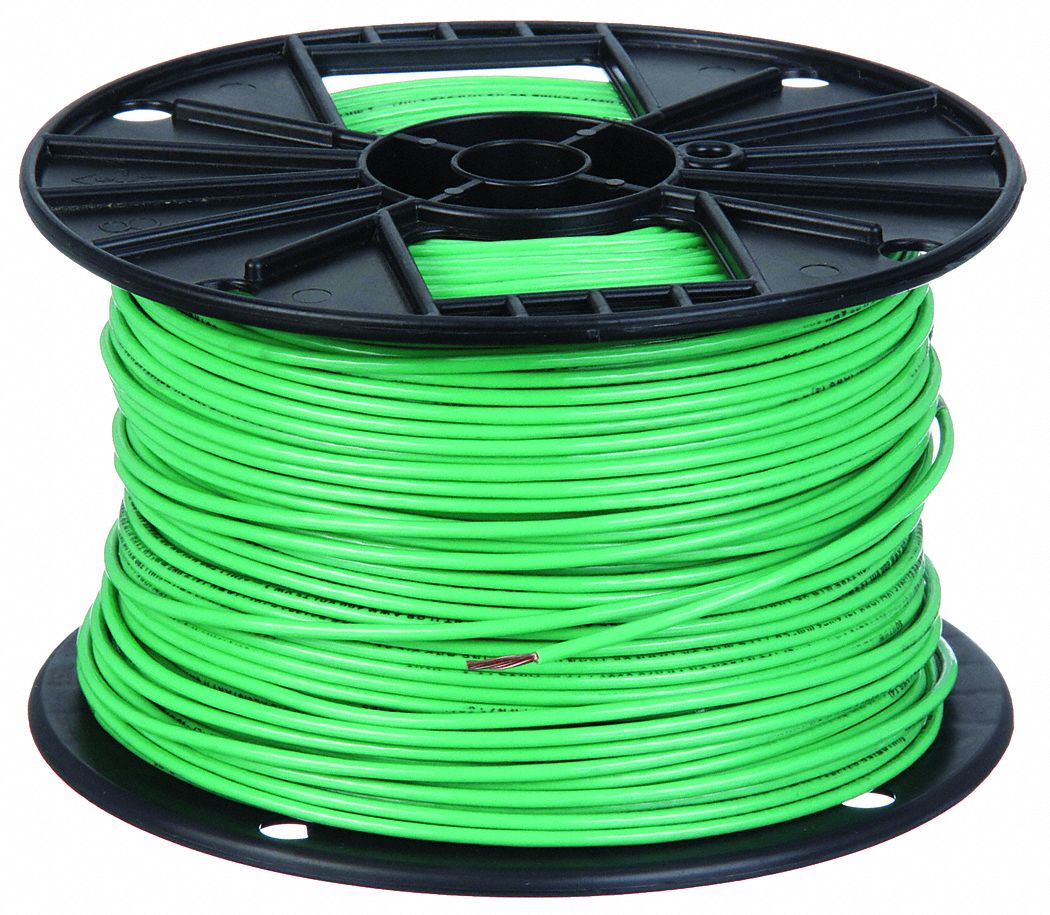 JT&T Products 165C 16 AWG Green Primary Wire, 100' Spool