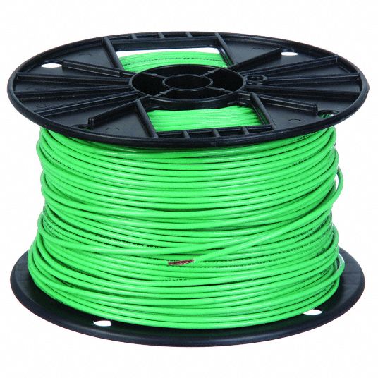 Ground Wire - Green Internal Wire -------- 18 Gauge