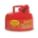 TYPE I SAFETY CAN, 2 GAL, RED, GALVANIZED STEEL, 9½ IN H, 11¼ IN OD, FOR FLAMMABLES