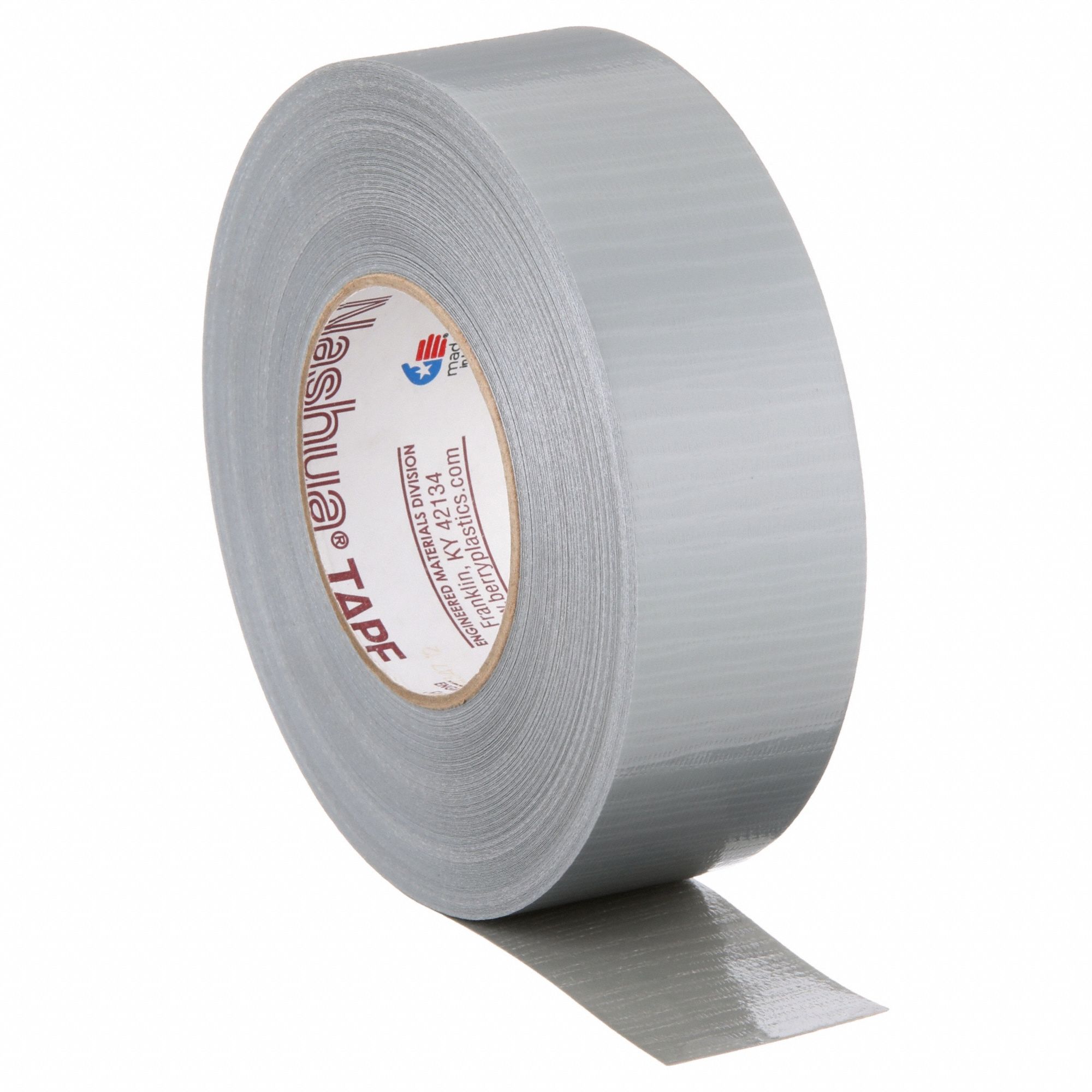RUBAN ADHÉSIF EN TOILE, 345, USAGE STANDARD, 1-7/8PO X 60VG, ARGENT, 12MIL