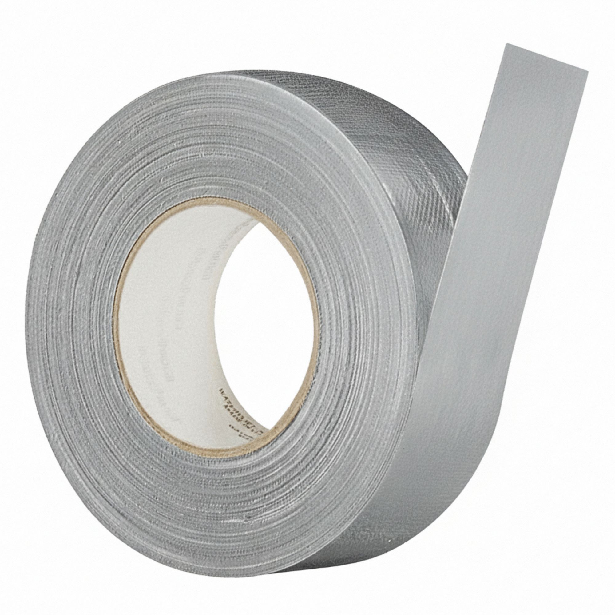 Duct Tape: Medium Duty, Silver, 1 7/8 in Wd, 60 yd Lg, 11 mil Thick, 398, Rubber