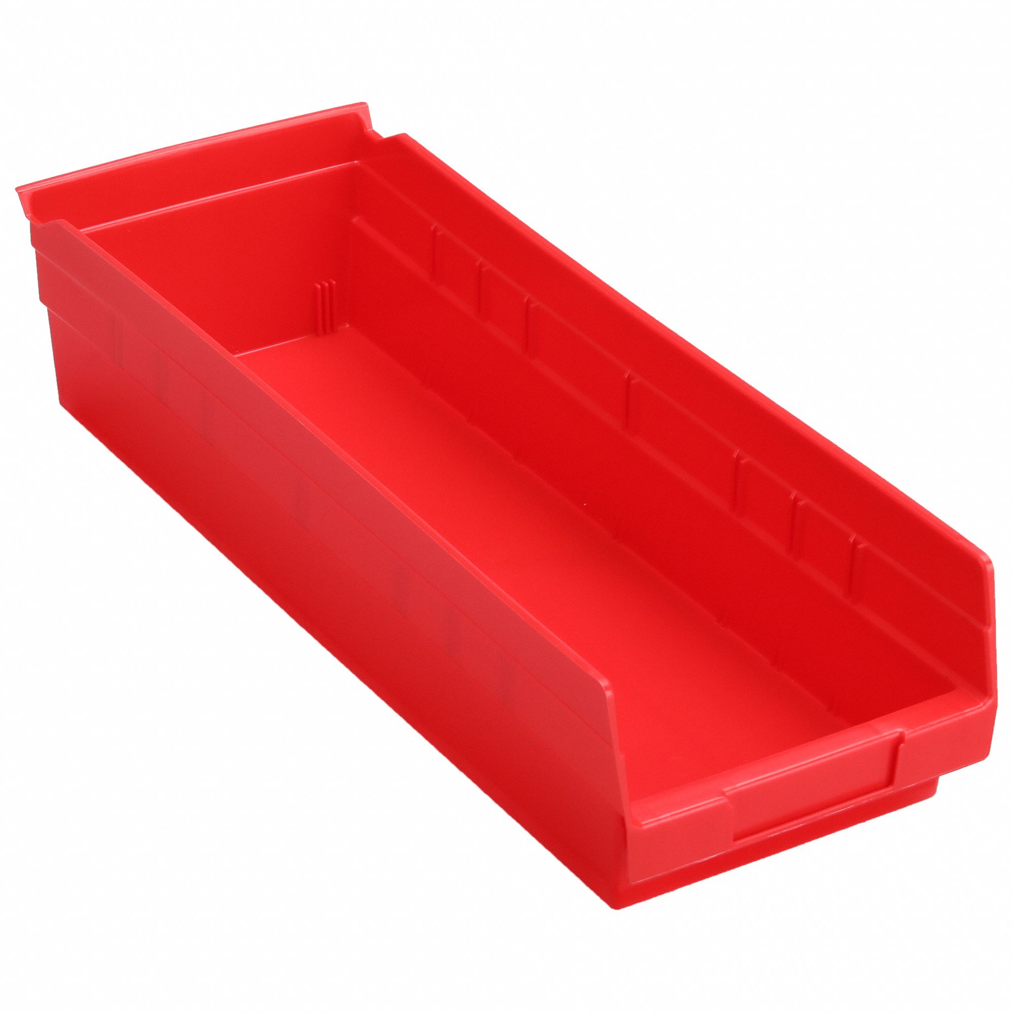 BIN SHELF 17.875 X 6.625 X 4 RED