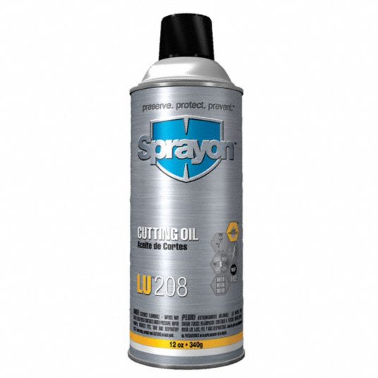 Sprayon S00208000 12 oz Cutting Oil, Aerosol