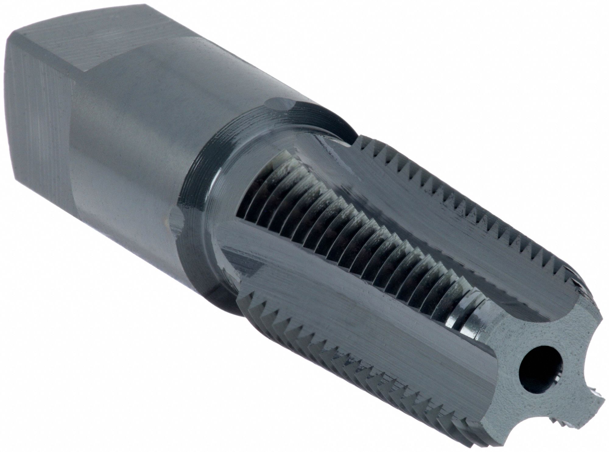 OSG PIPE & CONDUIT THREAD TAP, ⅛"27 THREAD, ¾ IN THREAD L, 2 7/64 IN