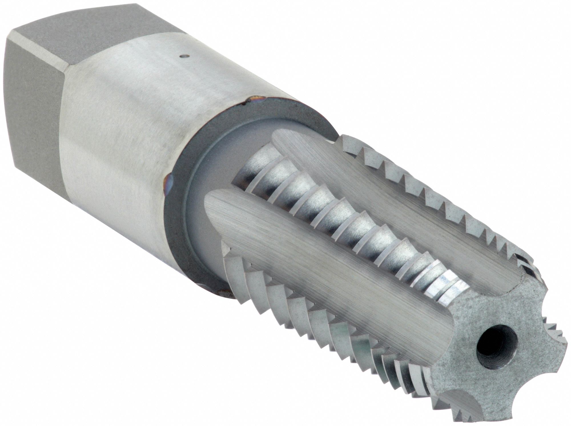 Pipe and Conduit Thread Tap: 1/4"-18 Thread Size, 1 1/16 in Thread Lg, 2 27/64 in Overall Lg