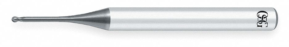 Ball End Mill,  0.6 mm,  Carbide