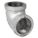 90 °  ELBOW: MALLEABLE IRON, ½ IN X ½ IN, NPT X NPT THREAD, CLASS 150
