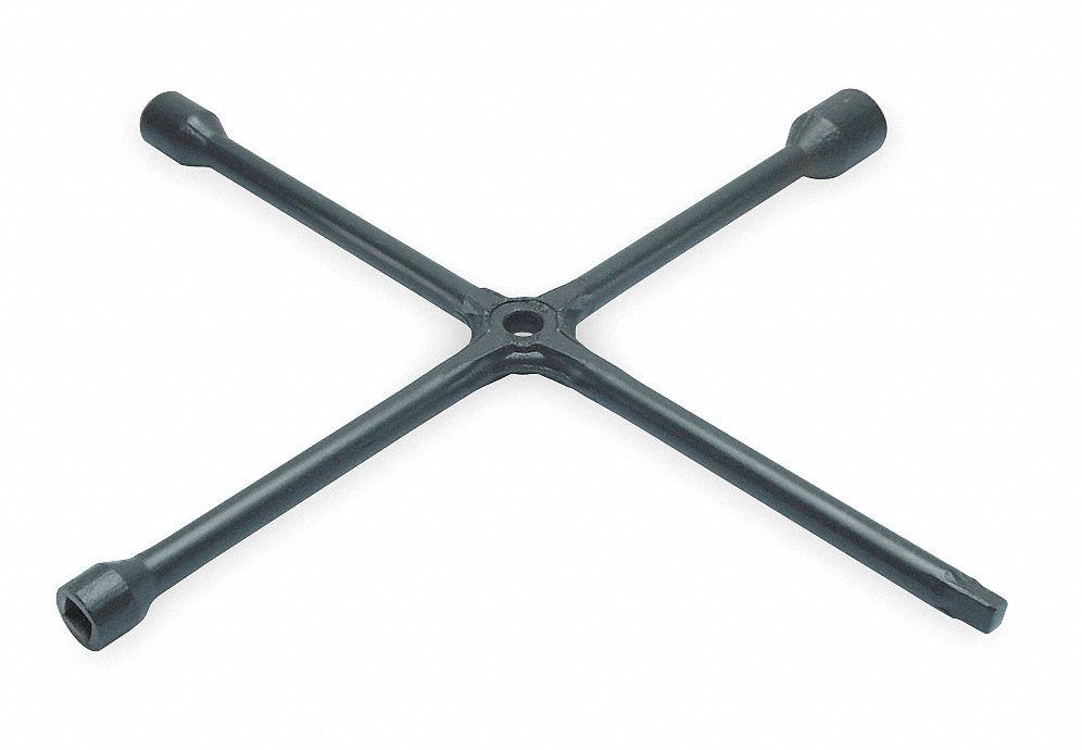 2WEY5 - 4-Way Lug Wrench with Service Arm