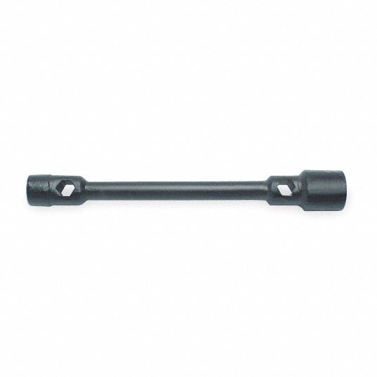 KEN-TOOL Double-End Truck Wrench: Metric, 2 Wrench Heads, 21 mm Square x 41  mm Socket Size, 6-Point