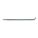 LOCK RING REMOVER, LOCK RING TOOL, STEEL, 24 IN OVERALL L, 11/16 IN STOCK SIZE