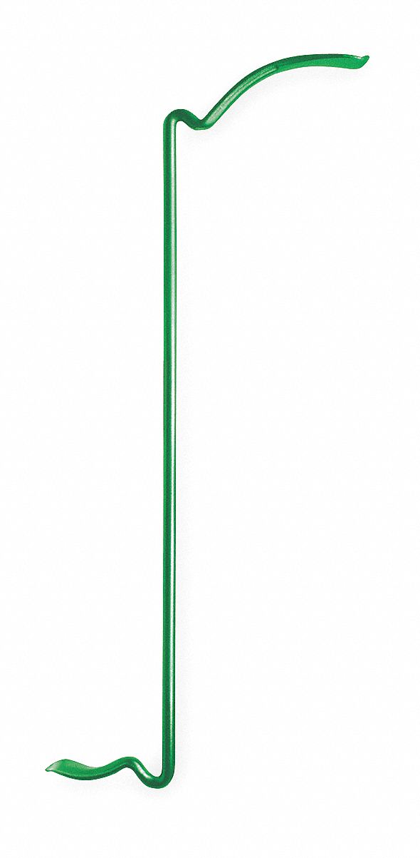 DEMOUNT TOOL, SERPENT, STEEL, 39 IN OVERALL L, 3/4 IN STOCK SIZE, TRUCK TIRES