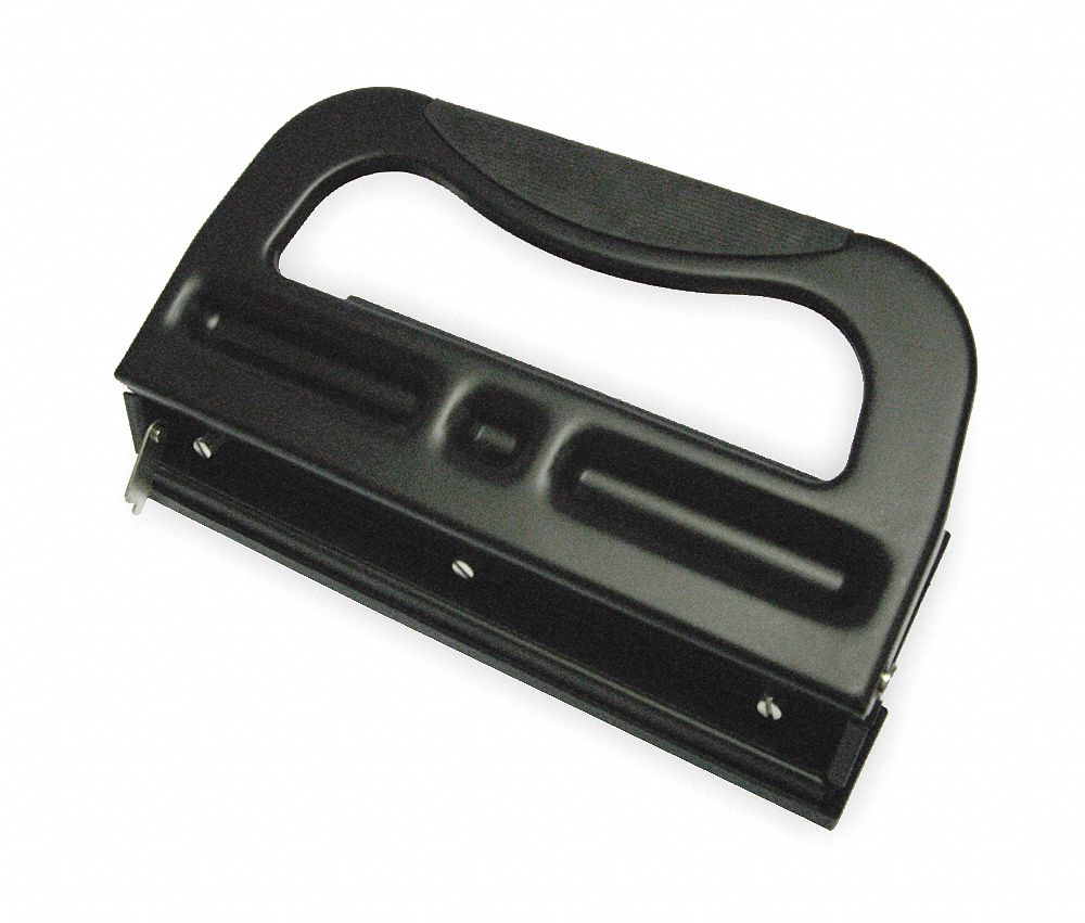40 Sheet Capacity, Metal, ThreeHole Paper Punch 2WFT62WFT6 Grainger