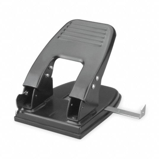 30 Sheet Capacity, Metal, Two-Hole Paper Punch - 2WFT7|2WFT7 - Grainger