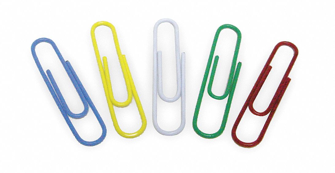 Large, Metal, Paper Clip - 2WFV5|2WFV5 - Grainger