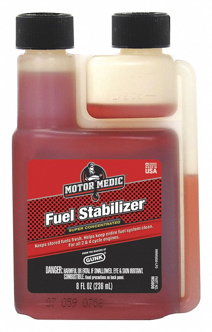 MOTOR MEDIC, 2Cycle/4Cycle, Gasoline Engines, Fuel Stabilizer/Gas
