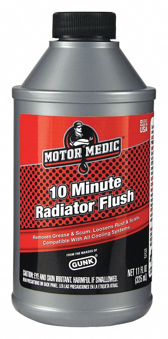 MOTOR MEDIC Radiator Flush, 10 Min, 11 Oz 2WGC9C1412 Grainger