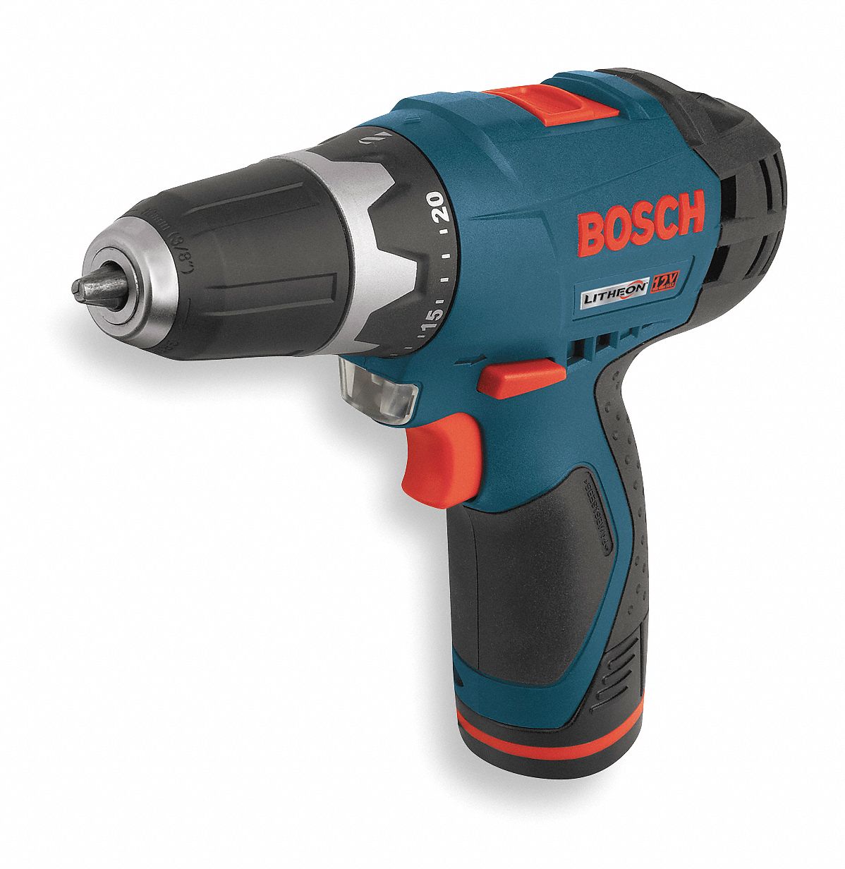 Cordless Drill/Driver Kit, 3/8 in Chuck Size Grainger