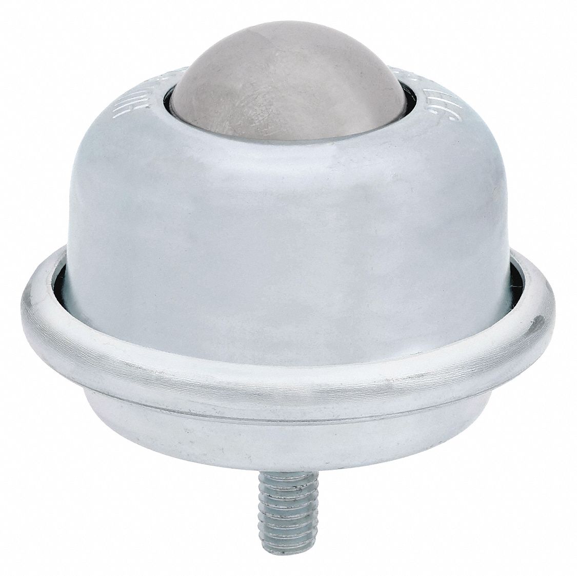 Ball Transfer: 1 1/2 in Ball Dia - Ball Transfer, 250 lb Ball Load Capacity, 2 5/16 in Projection