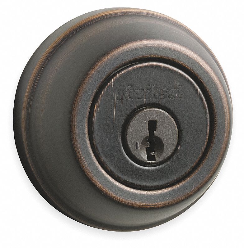KWIKSET Deadbolt 1, Satin Chrome, Schlage C, Different, ANSI A156.5