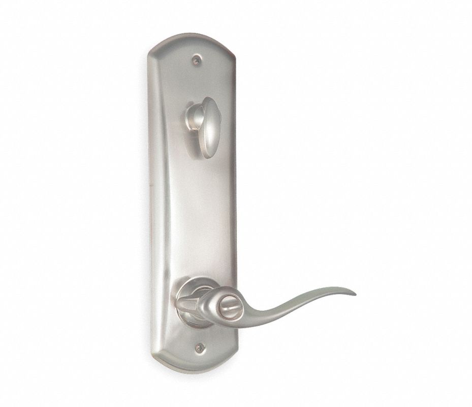KWIKSET Juego de Manija con Cerrojo, Grado 3, Estilo Tustin, Acabado
