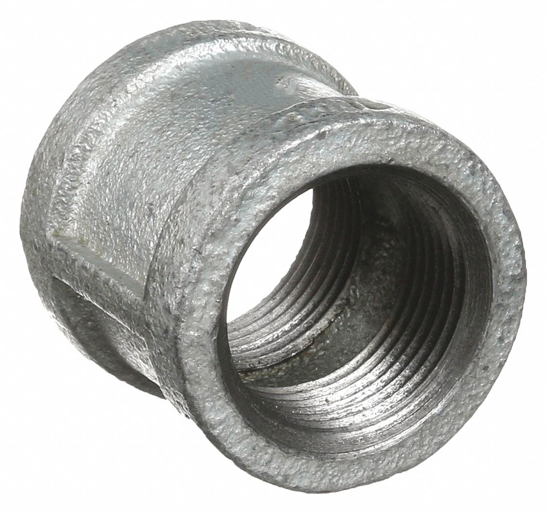 COUPLING: MALLEABLE IRON, ¾ IN X ¾ IN, NPT X NPT THREAD, CLASS 150