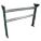 CONVEYOR SUPPORT STAND, FOR 22 IN BETWEEN FRAME W, 31 IN MIN. H, 43 IN MAX. H