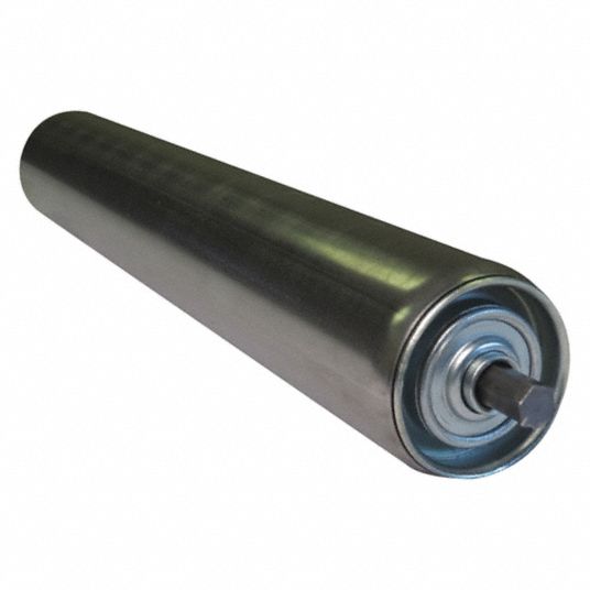 Replacement Roller: For 23 in Between Frame Wd, 341 lb Roller Load  Capacity, 14 ga Roller Gauge