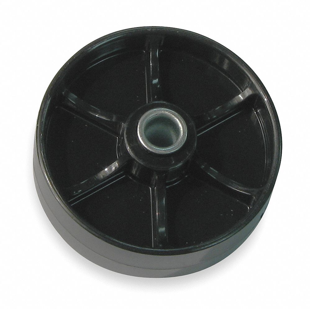 ASHLAND CONVEYOR Skate Wheel, Plastic, 1 15/16 in Wheel Diameter, 0.25