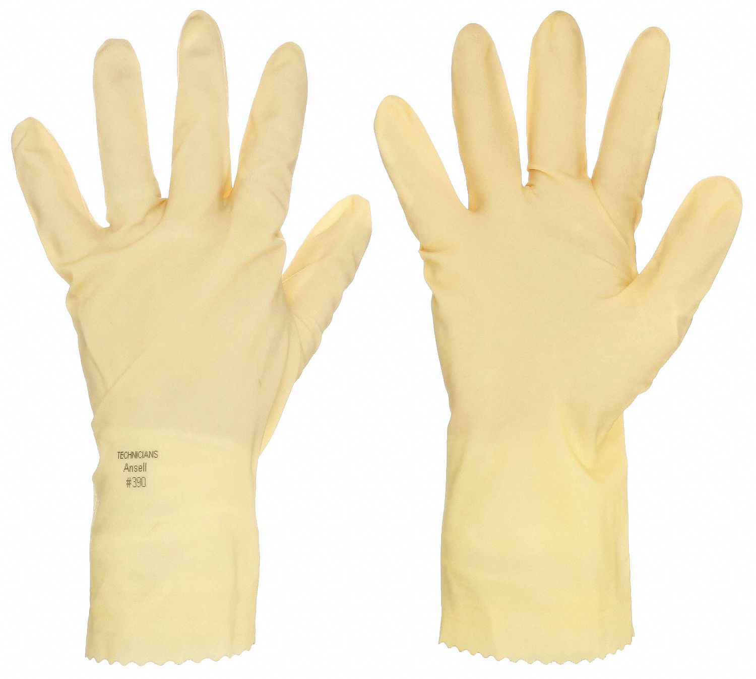 13 mil Glove Thick, 12 in Glove Lg, Chemical Resistant Gloves 2WLF4