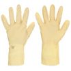 Natural-Rubber Latex/Neoprene Chemical-Resistant Gloves, Unsupported