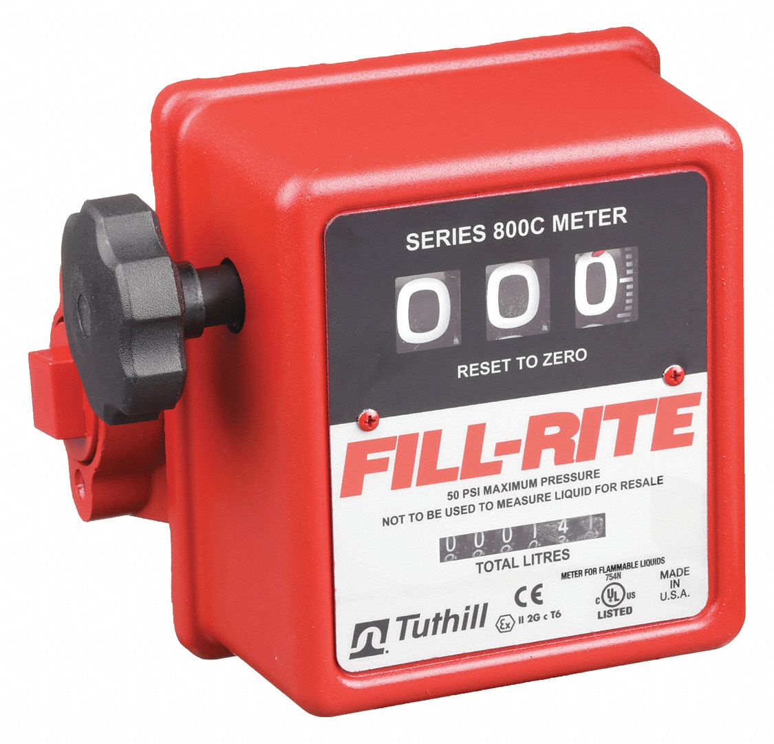 FLOW METER LITER 1IN