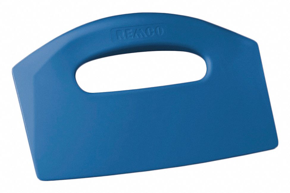 POLYPROPYLENE BENCH SCRAPER BLUE