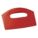 POLYPROPYLENE BENCH SCRAPER RED