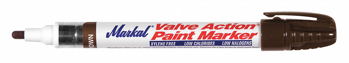 Paint Marker, Permanent, Brown PK 12 96809 48615968094 eBay