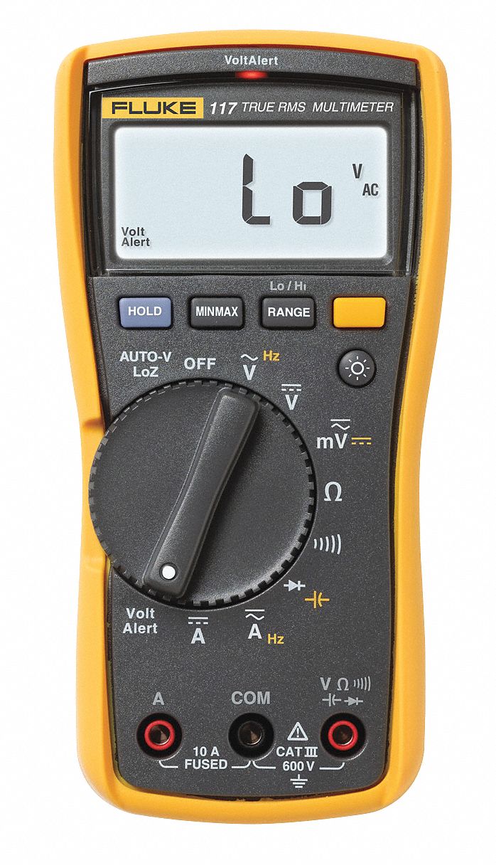 FLUKE Multímetro Digital FLUKE® Fluke-117 600V 10A 6000 conteos