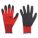 COATED GLOVES, M, SANDY, PVC, PALM/FINGERS, ANSI ABRASION LEVEL 4