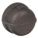 ROUND CAP: MALLEABLE IRON, 1¼ IN FITTING PIPE SIZE, FEMALE NPT