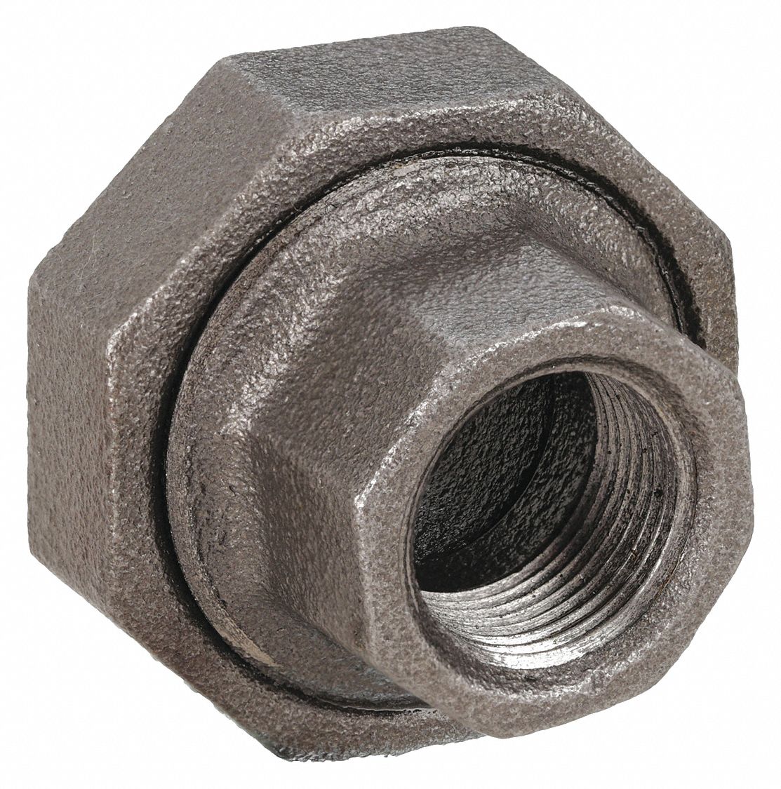 UNION: MALLEABLE IRON, 2 IN X 2 IN FITTING PIPE SIZE, FEMALE NPT X FEMALE NPT, CLASS 150