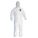 HOODED DISPOSABLE COVERALLS, MICROPOROUS FILM, ELASTIC CUFFS/ANKLES, 2XL