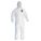 HOODED DISPOSABLE COVERALLS, MICROPOROUS FILM, ELASTIC CUFFS/ANKLES, M