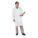 DISPOSABLE LAB COAT, MICROPOROUS FILM LAMINATE, MANDARIN COLLAR, 2 POCKETS, OPEN, 3XL