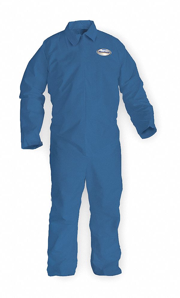 2WXF9 - Chemical Resistant Coveralls BL 2XL PK24